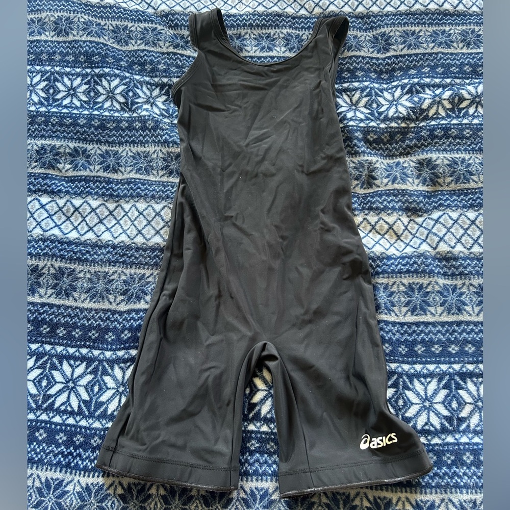 ASICS women’s Black One-Piece Singlet